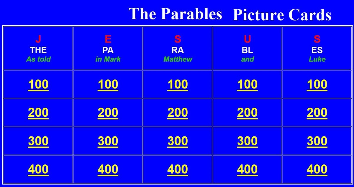 GAME-21_Parables Picture Cards